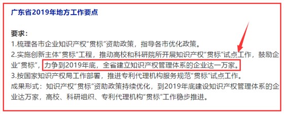 知識產(chǎn)權(quán)貫標企業(yè)數(shù)量未達標，年底需達1萬家，你還有機會！