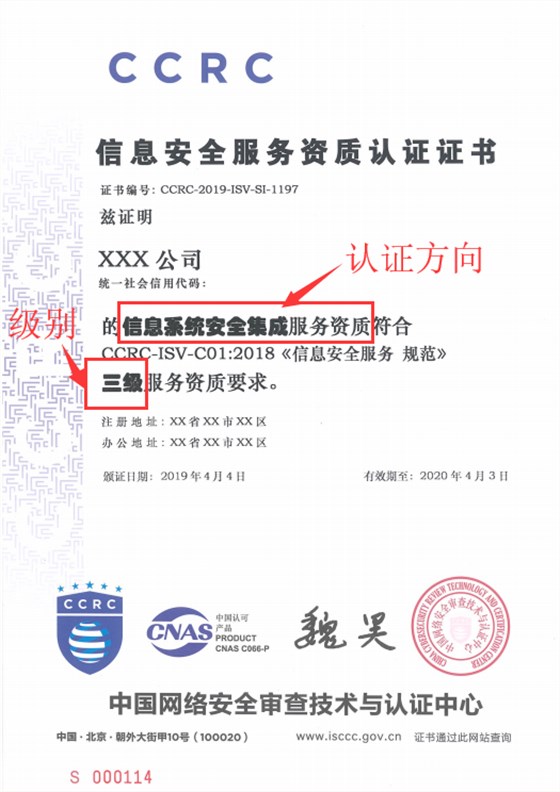 CCRC認(rèn)證其8個(gè)認(rèn)證方向的證書都是一樣的嗎？卓航解答