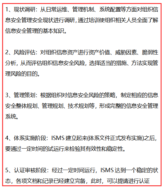 做信息安全管理體系認(rèn)證，需經(jīng)歷這5個(gè)階段！卓航老師提醒