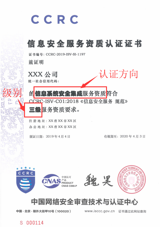 CCRC認證其8個認證方向的證書都是一樣的嗎？卓航解答