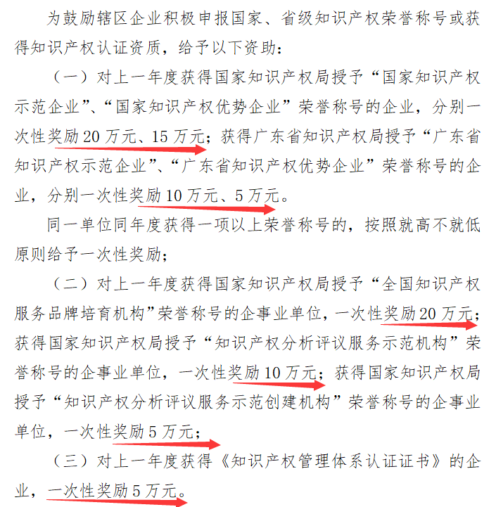請南山企業(yè)在2020年到來之前把知識產(chǎn)權(quán)補貼領(lǐng)掉！卓航通知